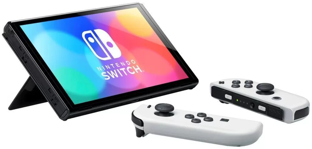 Игровая приставка Nintendo Switch OLED 64 ГБ (Белый)