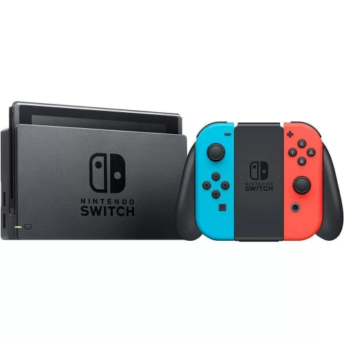 Игровая приставка Nintendo Switch OLED 64 ГБ (Неоновый)