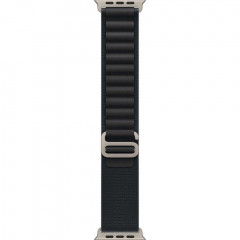Apple Watch Ultra 3 (2025), 49 мм, корпус из титана цвета «Natural», ремешок Alpine Loop цвета «Black», чёрный