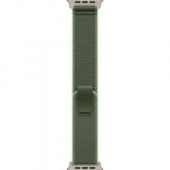 Apple Watch Ultra 3 (2025), 49 мм, корпус из титана цвета «Natural», ремешок Trail Loop цвета «Green/Neon», зелёный