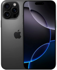 iPhone 16 Pro Max 512Gb, SIM + eSIM, без RuStore (Титановый черный)