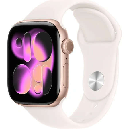 Apple Watch Series 11 42 mm, корпус из алюминия (Розовый)