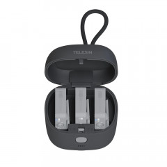 Портативная зарядная станция TELESIN Чехол для зарядки для беспроводной микрофонной системы Rode GO