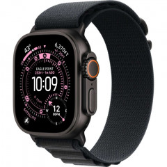 Apple Watch Ultra 3 (2025), 49 мм, корпус из титана цвета «Black», ремешок Alpine Loop цвета «Black», чёрный