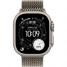 Apple Watch Ultra 3 (2025), 49 мм, корпус из титана цвета «Natural», ремешок Titanium Milanese Loop цвета «Natural», бежевый