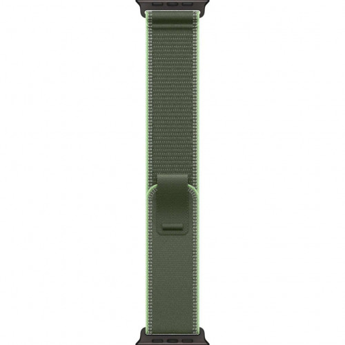 Apple Watch Ultra 3 (2025), 49 мм, корпус из титана цвета «Black», ремешок Trail Loop цвета «Green/Neon», зелёный
