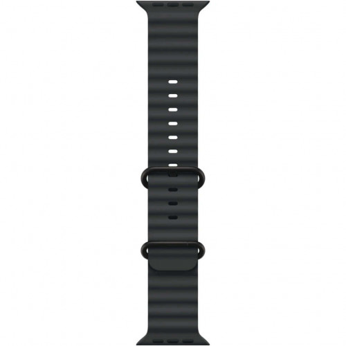 Apple Watch Ultra 3 (2025), 49 мм, корпус из титана цвета «Black», ремешок Ocean Band цвета «Black», чёрный