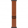 Apple Watch Ultra 3 (2025), 49 мм, корпус из титана цвета «Natural», ремешок Alpine Loop цвета «Terra Cotta», коричневый