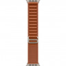Apple Watch Ultra 3 (2025), 49 мм, корпус из титана цвета «Black», ремешок Alpine Loop цвета «Terra Cotta», коричневый